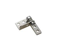 Cerniera ammortizzante piccola tipo L for mobili in metallo con arresto casuale, supporto for albero di torsione, accessori hardware 1 pezzo(Right,1.0N.m)
