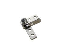 Cerniera ammortizzante piccola tipo L for mobili in metallo con arresto casuale, supporto for albero di torsione, accessori hardware 1 pezzo(Left,1.0N.m)