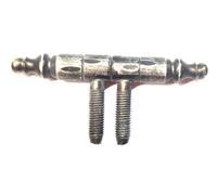 Cerniera Anuba Barocco per Ante Porte Finestre Ferro Battuto mm.11 Pz.12 AGB