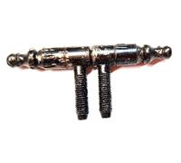 Cerniera Anuba Barocco per Ante Porte Finestre Ferro Battuto mm. 11 Pz. 12 GGG