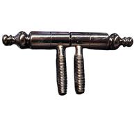 Cerniera Anuba Barocco per Ante Porte Finestre Ottone Antracite mm.13 Pz.12 AGB