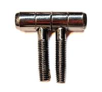 Cerniera Anuba per Ante Porte Finestre Ottone Antracite mm. 13 Pz. 12 AGB