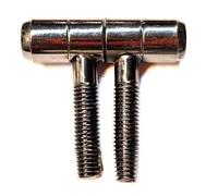 Cerniera Anuba per Ante Porte Finestre Ottone Antracite mm. 14 Pz. 12 AGB