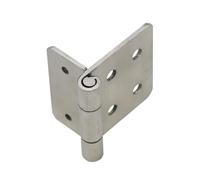 Cerniera asimmetrica in acciaio inossidabile 304, attrezzatura for porte di armadi industriali, accessori for ferramenta pieghevole, 1 pezzo(65.5x46x2mm)