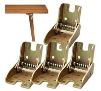 Cerniera autobloccante a 90 gradi - acciaio 2,6 x 2,4 x 1,8 pollici | Supporti angolari per accessori per gambe, cerniera di estensione regolabile ad alta resistenza |, piattaforma per dormire