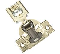 Cerniera Blum 38N355BE08x20S Compact Soft-Close da 1/2"""" con chiusura ammortizzata e sovrapposizione Blumotion, finitura nichel (confezione da 20)