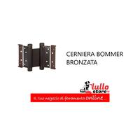 CERNIERA BOMMER A MOLLA VARIE DIMENSIONI E DIAMETRI PER PORTE A VENTAGLIO