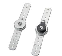 Cerniera Cerniera di regolazione dell'angolo a cricchetto da 2 pezzi utilizzata come hardware for il poggiatesta del divano e le parti montaggio letto(90 to 195 degrees)
