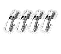 Cerniera Cerniera for armadio da 90 gradi 2 pezzi con base regolabile for installazione su porta telaio e senza(4PCS)