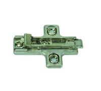 Cerniera cerniere SALICE per ante armadio, mobili cucina, colapiatti. Vari tipi e dimensioni (BASETTE PER CERNIERE INCASSO CON CLIP BASSE mm.0h)