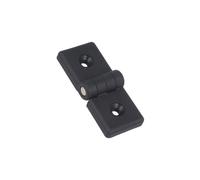 Cerniera CFG.45/45 SH-6 B: 84mm tecnopolimero PA nero H: 36mm per profili EL