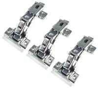 Cerniera con grande apertura 155° Blum Clip Top Blumotion con base