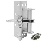 cerniera con molla autoallineante, Cerniere a molla autochiudenti con posizionamento a 90 gradi for ante in legno for armadietti multicolore(Sliver)