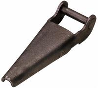 AMA Cerniera con Staffa Lunga per Rimorchio Ø 15 mm, Lunghezza Totale 200 mm, Peso 655 g - Ideale per Agricoltura e Veicoli di Trasporto Merci, Made in Italy