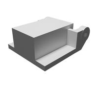 Cerniera Coperchio per Giradischi Teac TN Ricambio Cover Stampato 3D