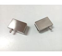 CERNIERA COPPIA DI CERNIERE A PERNO PER VETRI CRISTALLI DESTRA + SINISTRA