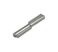 Cerniera da Saldare a 2 Ali in Acciaio con Perno Sfilabile - Adatto a Cancelli, Porte, Mobili Interni Esterni - Adatto per Ferramenta, Falegnameria, Arredamento, Fai-Da-Te (2 Ali - 120 mm.)