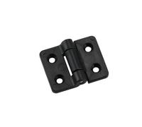 Cerniera del cuscinetto, cerniere della porta con Cerniera di coppia arresto posizionamento ammortizzante in plastica nera pieghevole a ribalta con casuale(0.8kg Black)