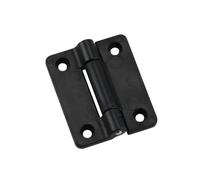 Cerniera del cuscinetto, cerniere della porta con Cerniera di coppia arresto posizionamento ammortizzante in plastica nera pieghevole a ribalta con casuale(1.5kg Black)