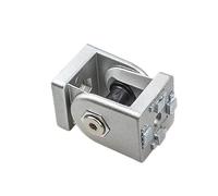 Cerniera del cuscinetto, cerniere della porta con cuscinetti a sfera Connettore giunto pivot flessibile Cerniera in alluminio pressofuso for profili estrusi in serie 20 30 40 45(4040)