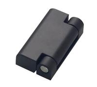 Cerniera del cuscinetto, cerniere della porta con XK550 Installazione con filettatura interna nascosta, cerniera a foglia libera esposta senza posizionamento della coppia(XK550-1Black-0NM)