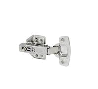 Cerniera del mobile 2/10 pezzi Cerniere for ante di armadietti in acciaio inossidabile Tampone ammortizzatore morbido e silenzioso Armadio nascosto con viti(10PCS Inset)