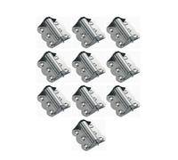 Cerniera Della Finestra 2/10 pezzi cerniera a farfalla in acciaio inox chiusura automatica cerniere a filo molla antiruggine for porta dell'armadio finestra ferramenta for la casa per Armadio(10 PCS)