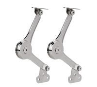 Cerniera Di Bloccaggio 2 cerniere a chiusura automatica con apertura a 45 gradi verso il basso for ante pieghevoli di mobili da cucina, accessori for, a molla for scarpiera