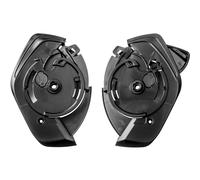 Cerniera di ricambio per casco da moto Airoh REV 19, colore nero, 2 pezzi.