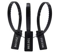 Cerniera di sicurezza numerata, Self Locking Tamper Proof Pull Ties Seals, Numbered Disposable Cable Ties