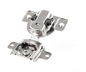 Cerniera di smorzamento con apertura verso l'interno, cerniera a molla regolabile 3D silenziosa, chiusura ammortizzata nascosta per porte scorrevoli dell'armadio (una)