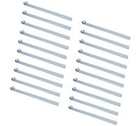 Cerniera dritta per portellone posteriore cinghia HD per perni da 12,5 mm lun...