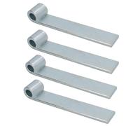 Cerniera dritta per portellone posteriore cinghia HD per perni da 12,5 mm lun...