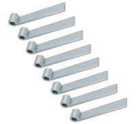 Cerniera dritta per portellone posteriore con cinghia HD perni da 12,5 mm lun...