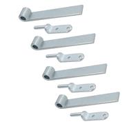 Cerniera dritta portellone cinghia HD lunga 160 mm + bullone da 12,5 mm su pe...