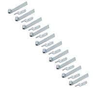 Cerniera dritta portellone cinghia HD lunga 160 mm + bullone da 12,5 mm sul p...
