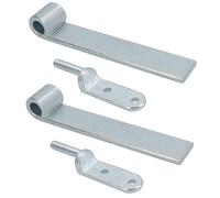 Cerniera dritta portellone cinghia HD lunga 160 mm + bullone da 12,5 mm sul p...