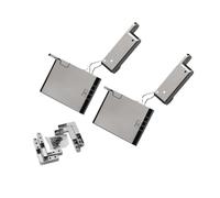 Cerniera for armadio nascosta da 2 pezzi 25KG Cerniere for porta a scomparsa con chiusura ammortizzata regolabile for telaio in alluminio in legno(Aluminum Frame Door)