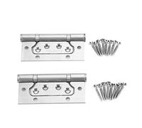 Cerniera for armadio, porta a libro, 2 pezzi/set porta in acciaio inox con viti Set di ferramenta for porta con cuscinetti a sfera Set di ferramenta for porte aperte piatte Cerniera di ricambio