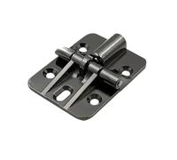 Cerniera for coperchio in lega di zinco da 4 pezzi, arresto a 90 e 180 gradi for porta a ribalta in cromo, argento, oro e nero(Gun Black)