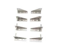 Cerniera For Frigorifero Ispessita In Acciaio Inossidabile For Hotel, Ristoranti, Cucine Commerciali, Grandi, Quattro E Sei Porte, Cerniera For Congelatore(A07 LEFT)