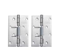 Cerniera for porta a molla con chiusura automatica da 2 pezzi in acciaio inossidabile for armadi più vicini hardware for mobili a rimbalzo automatico Adatto per porte metalliche(3inch)