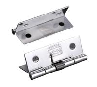 Cerniera for porta a molla in acciaio inossidabile con chiusura automatica da 2 pezzi for armadi, portagioie e altro - Dimensioni 25/38/50 mm(50mm)