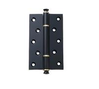 Cerniera for porta in ottone massiccio, 4'5' pollici, cerniere con cuscinetto in legno pesante, spessore 3 mm, accessori for mobili(Black,5 inch 1pc)