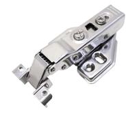 Cerniera for porta in vetro con telaio in alluminio da 2 pezzi, bagno, cucina, credenza for vino, scarpiera, guardaroba, libreria espositiva, mobili(Silver Half Overlay)