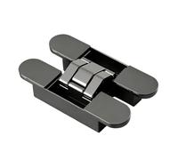 Cerniera for porta invisibile, apertura esterna in legno regolabile nascosta(Gray)