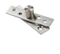 Cerniera for porta nascosta con asse di rotazione a 360°, albero di posizione, cerniera in acciaio inossidabile for porta, armadio, armadio, mobili, hardware(150x29x4mm)
