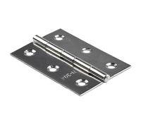 Cerniera for porta piatta in acciaio inossidabile da 3 pollici, ferramenta for mobili, 10 pezzi