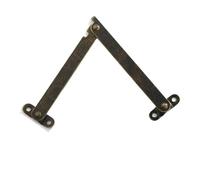 Cerniera for porta pieghevole, 2 set Cerniere di supporto for coperchio Bronzi antichi for decorazioni in ferro Scatola Ferramenta for mobili Porta dell'armadio for da cucina(349L)