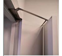 Cerniera for porta pieghevole in acciaio inox silenziosa da 800 mm di larghezza, 40 kg, for camera da letto, 180 gradi, for la casa,Struttura Pesante(40-45 Right)